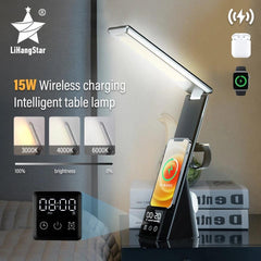 LED Reading Table Lamp with 15w Wireless Charger - Featest buy your product online 