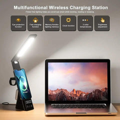 LED Reading Table Lamp with 15w Wireless Charger - Featest buy your product online 